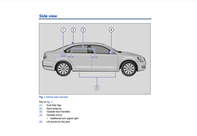 VW Passat B6 Owner's Manual